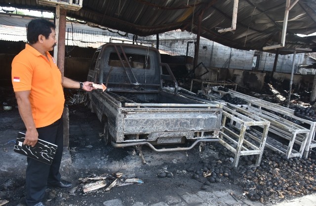 Pasar Anyar Sari Terbakar, Pedagang Minta Tempat Jualan Darurat