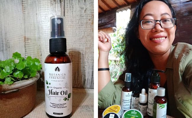 Irma Amelia, pemilik Botanica Essential, terus berkolaborasi dengan petani dalam mempertahankan bisnis di tengah pandemi lewat teknologi, salah satunya lewat Tokopedia. Irma Amelia, pemilik Botanica Essential, terus berkolaborasi dengan petani dalam mempertahankan bisnis di tengah pandemi lewat teknologi, salah satunya lewat Tokopedia.