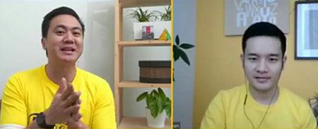BAGI TIPS SEHAT: dr. Rudy Kurniawan, Sp.PD (kanan) pendiri Komunitas Sobat Diabet bagi tips cegah Diabetes untuk Millenial lewat FB live@tropicanaslim, Jumat lalu (10/7). BAGI TIPS SEHAT: dr. Rudy Kurniawan, Sp.PD (kanan) pendiri Komunitas Sobat Diabet bagi tips cegah Diabetes untuk Millenial lewat FB live@tropicanaslim, Jumat lalu (10/7).