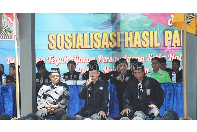 PSHT Tuban Pimpinan Tuban Hadir dalam Kenaikan Sabuk