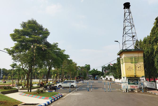 Gerbang Torii di Alun alun Jombang 1943 Gerbang Torii di Alun alun Jombang 1943