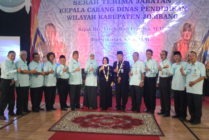 Sertijab Kepala Cabdin Wilayah Kabupaten Jombang Sertijab Kepala Cabdin Wilayah Kabupaten Jombang