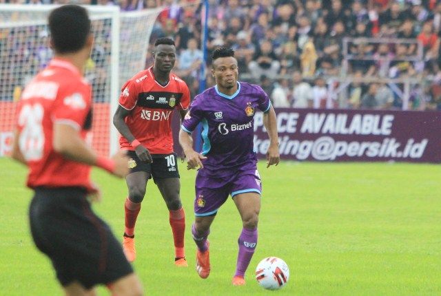 MOTOR SERANGAN: Sackie Teah Doe berpeluang tampil saat melawan Persiraja. sackie teah doe