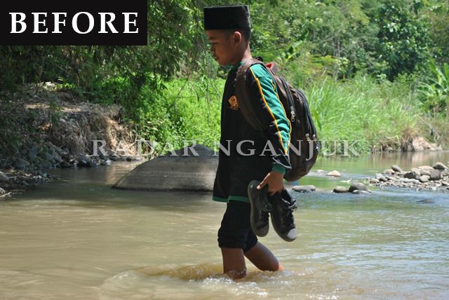Siswa MI Tak Takut Seragam Basah Lagi Siswa MI Tak Takut Seragam Basah Lagi