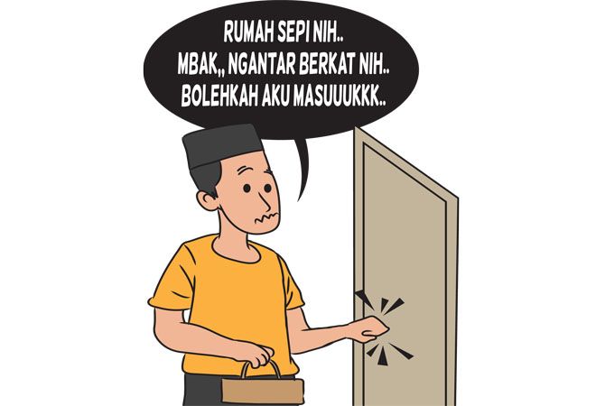 Ngantar Berkat Malah Hampir Maksiat