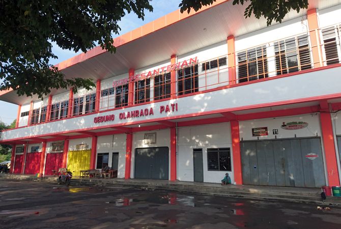 REPRESENTATIF: GOR Pesantenan akan menjadi salah satu venue pertandingan Porprov Jawa Tengah 2022 mendatang. REPRESENTATIF: GOR Pesantenan akan menjadi salah satu venue pertandingan Porprov Jawa Tengah 2022 mendatang.