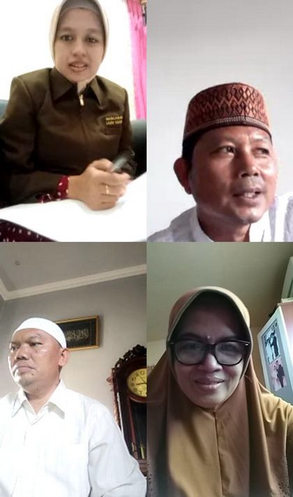 TETAP JALAN: Dosen sedang menguji tesis mahasiswa pascasarjana IAIN Madura melalui jejaring online. TETAP JALAN: Dosen sedang menguji tesis mahasiswa pascasarjana IAIN Madura melalui jejaring online.