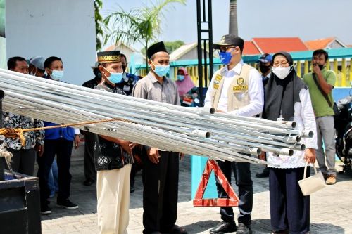 Bupati Ra Latif Berpanas-panasan Naik Motor Bupati Ra Latif Berpanas-panasan Naik Motor