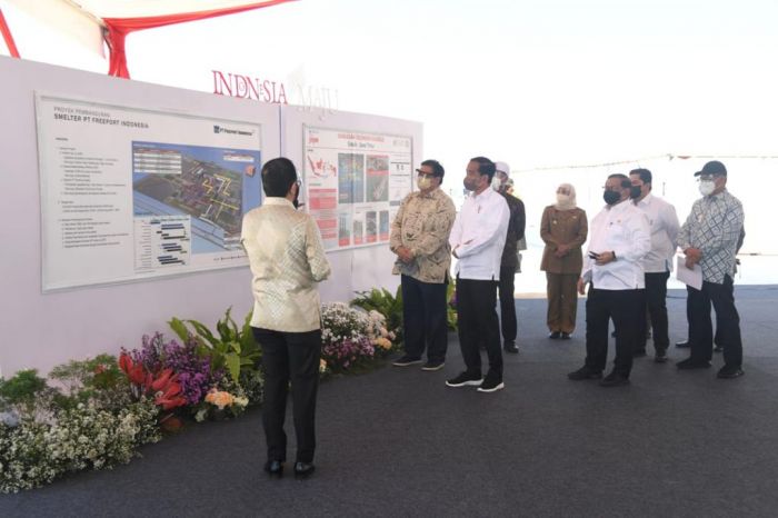 Groundbreaking Smelter Freeport di Gresik Groundbreaking Smelter Freeport di Gresik
