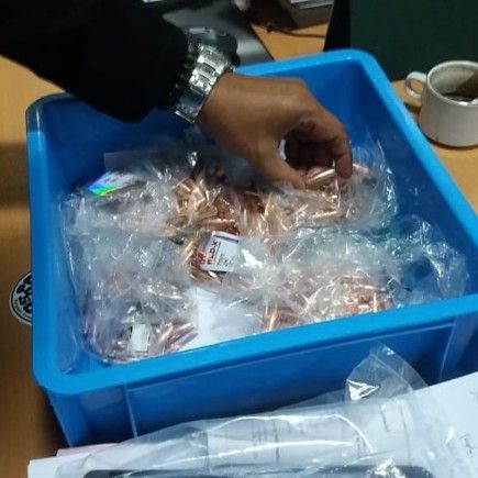 DIAMANKAN: Sejumlah amunisi yang dijadikan barang bukti. DIAMANKAN: Sejumlah amunisi yang dijadikan barang bukti.