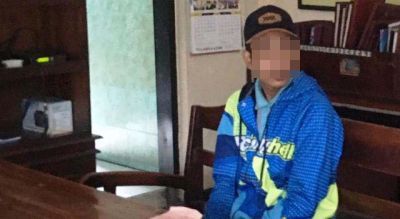 TERSANGKA: RPA diamankan di Mapolsek Prambon TERSANGKA: RPA diamankan di Mapolsek Prambon