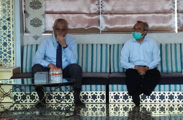 MINTA KEADILAN: Saksi korban Ahmad Nur Fuad (kanan) didampingi penasihat hukumnya Ahmad Riyadh. MINTA KEADILAN: Saksi korban Ahmad Nur Fuad (kanan) didampingi penasihat hukumnya Ahmad Riyadh.