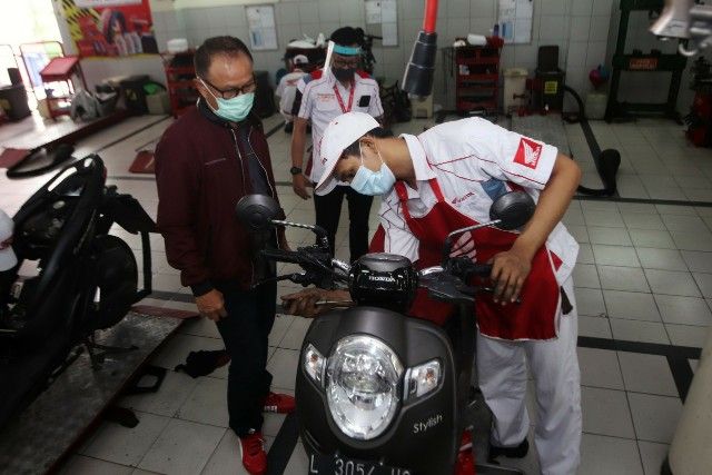 BIG BIKE: Segmen big bike memiliki konsumen khusus, dan mendapatkan pelayanan ekstra dari MPM Honda Jatim. BIG BIKE: Segmen big bike memiliki konsumen khusus, dan mendapatkan pelayanan ekstra dari MPM Honda Jatim.