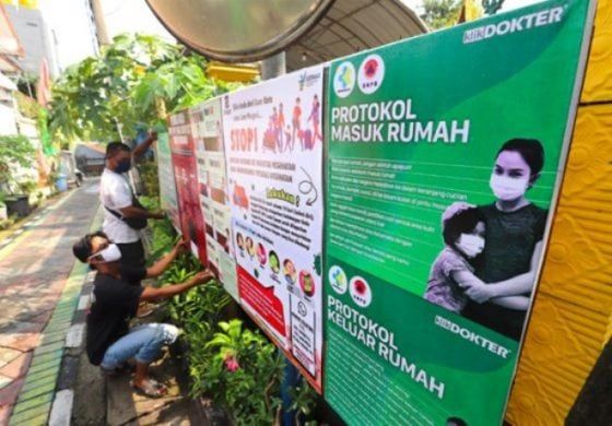 GARDA DEPAN: Kampung sebagai ujung tombak pelayanan publik termasuk dalam pencegahan covid-19. GARDA DEPAN: Kampung sebagai ujung tombak pelayanan publik termasuk dalam pencegahan covid-19.