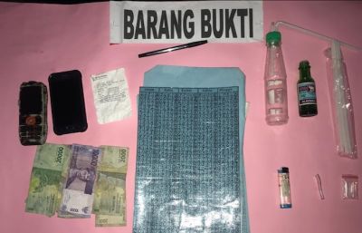 Duh Nekat Nyabu Sambil Rekap Togel