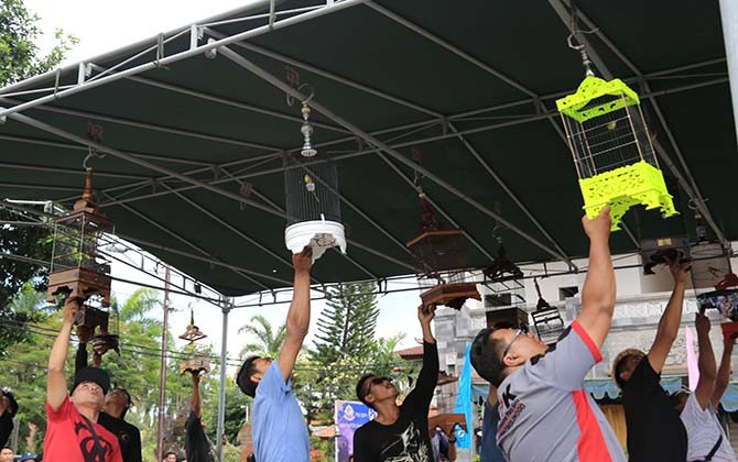 Sedang Ngetren Peserta Luar Bali Pun Datang