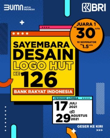 Sambut Hut Ke 126 Bri Gelar Sayembara Desain Logo<script async src=