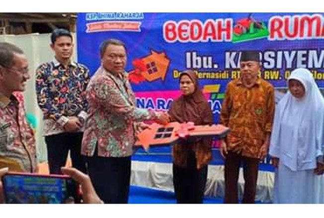 Penjual Pecel Dapat Rumah Baru dari KSP Bhina Raharja