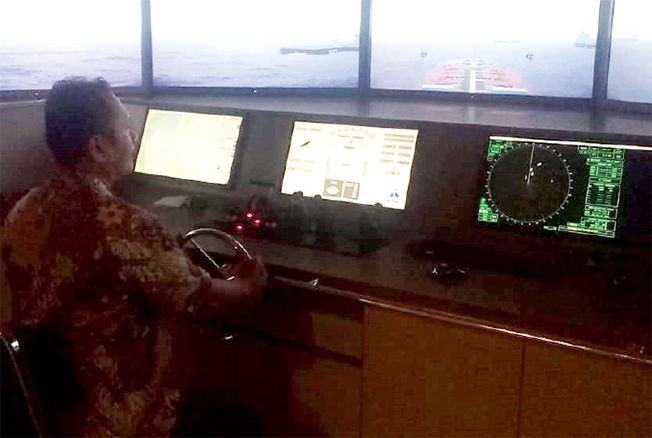 Simulator Tunjang Pembelajaran Nautika Kapal Di Smk Pelayaran Tayu
