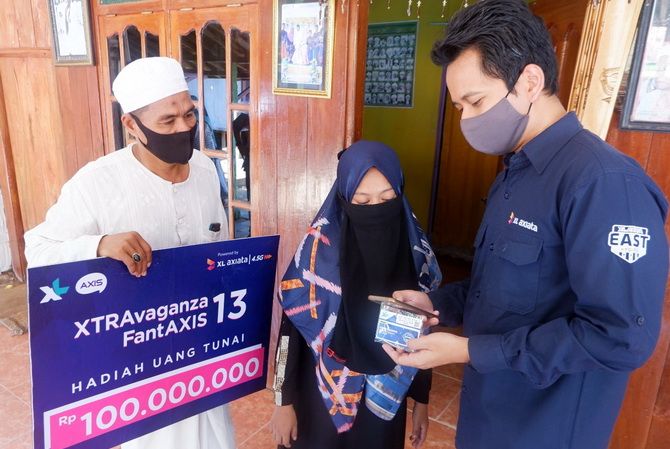 Pelanggan Xl Axiata Asal Madura Raih Hadiah Jutaan Rupiah
