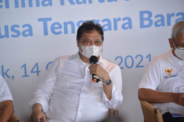 Menko Airlangga Semangati Penerima Kartu Prakerja Di Provinsi Ntb<script async src=